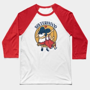 sisterhood artwork cartoon Baseball T-Shirt